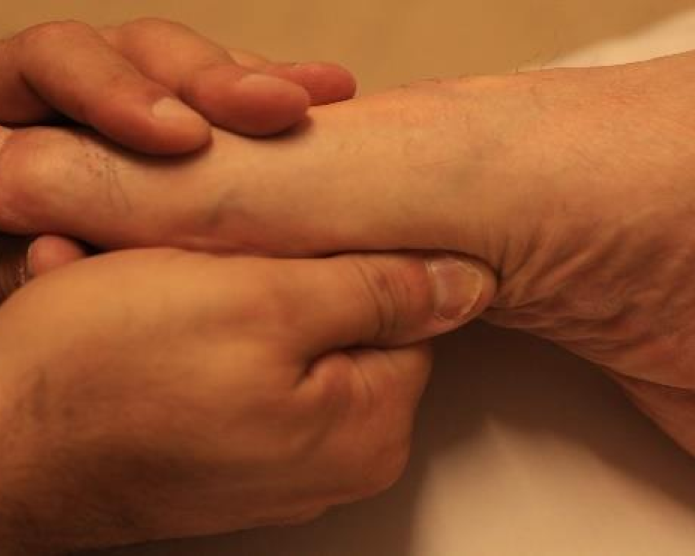 Taller Reflexología sedativa y descontracturante